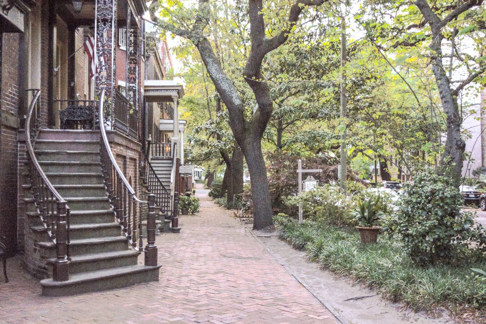 Romantic Getaways in USA: Jones Street in Savannah