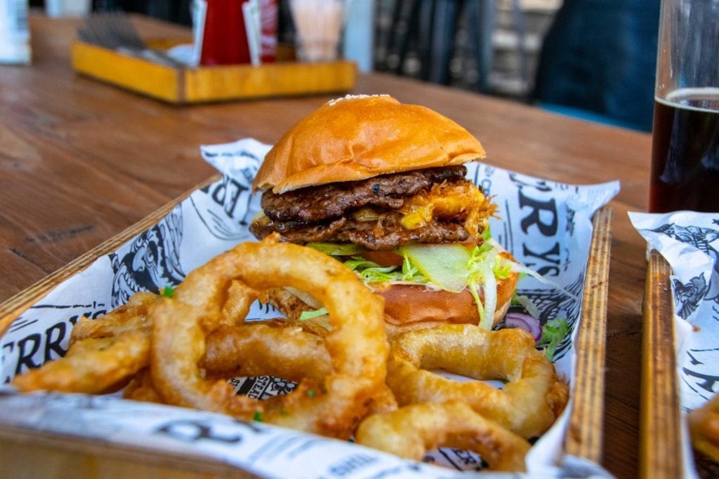 3 Day Cape Town Itinerary: Jerry's Burger Bar Burger, Cape Town