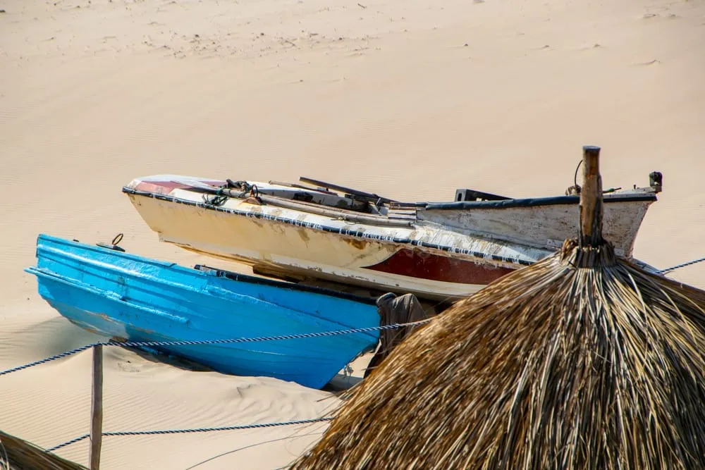 Tofo, Mozambique: Fishing Boats