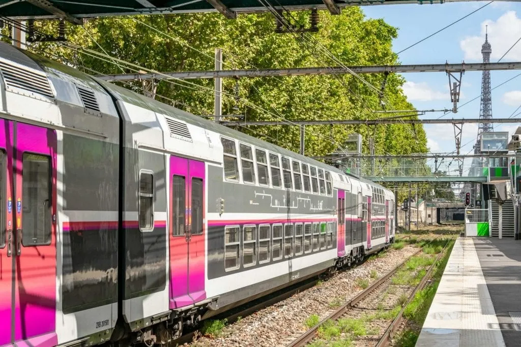 Visiting Versailles from Paris: RER C Train