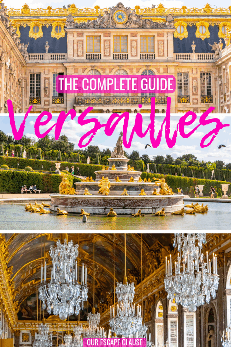 How to Visit Versailles From Paris Guide + Tips!) Our