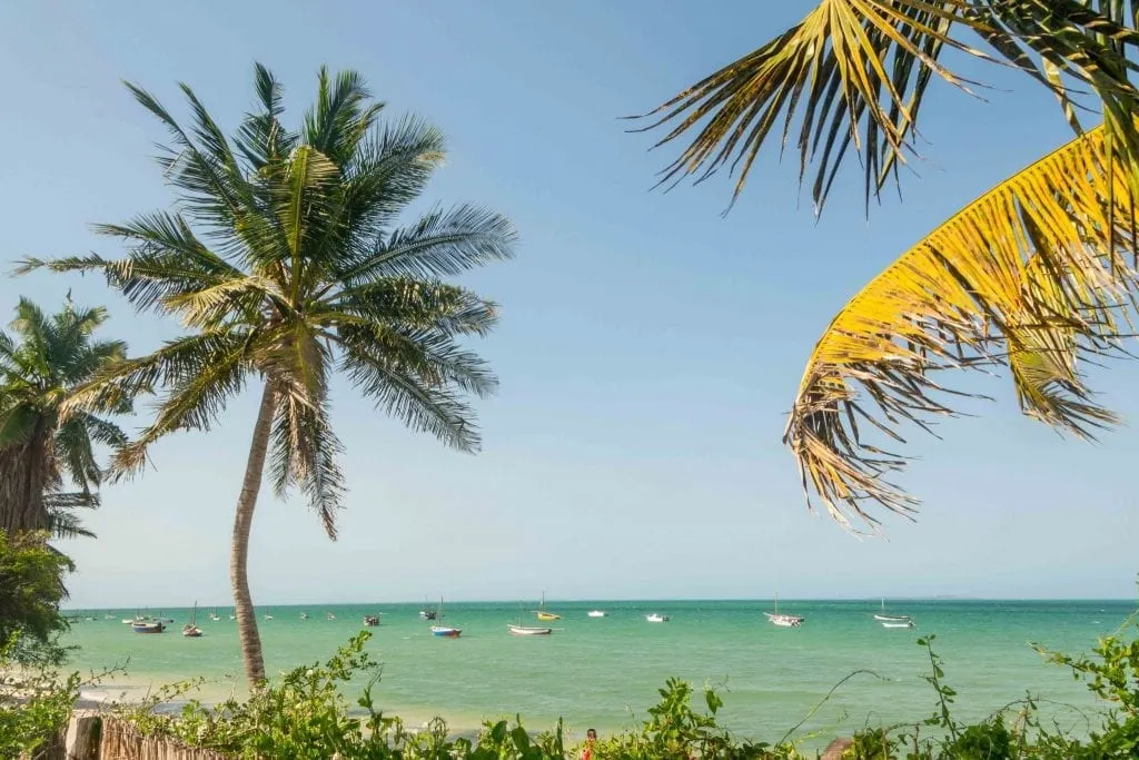 Beach in Vilanculos. Mozambique