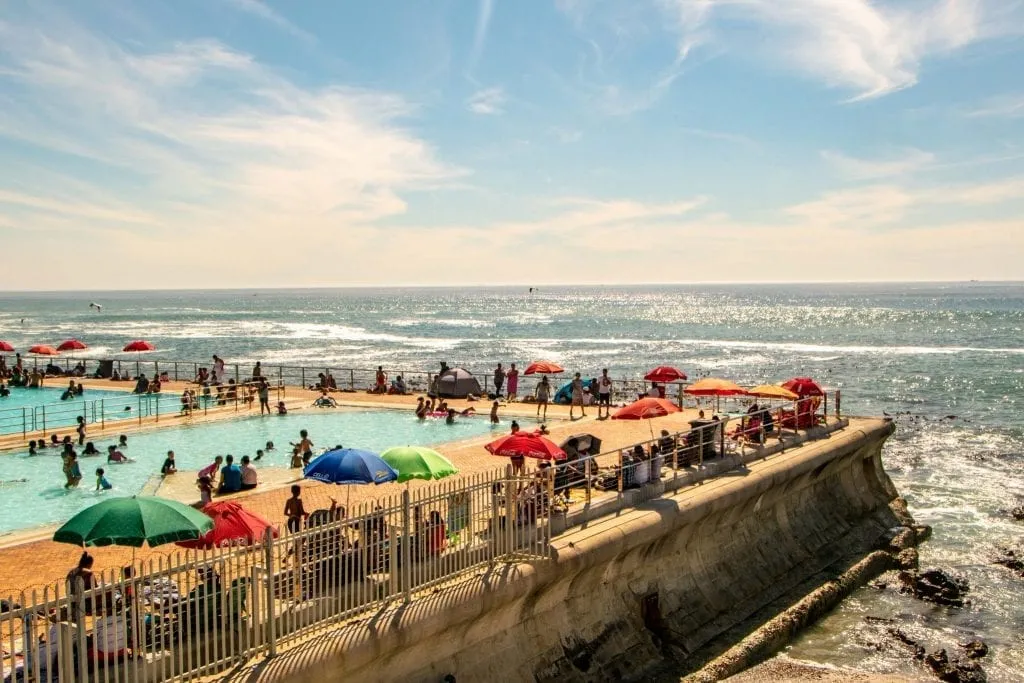 Packing List for South Africa: Public Pool at Sea Point