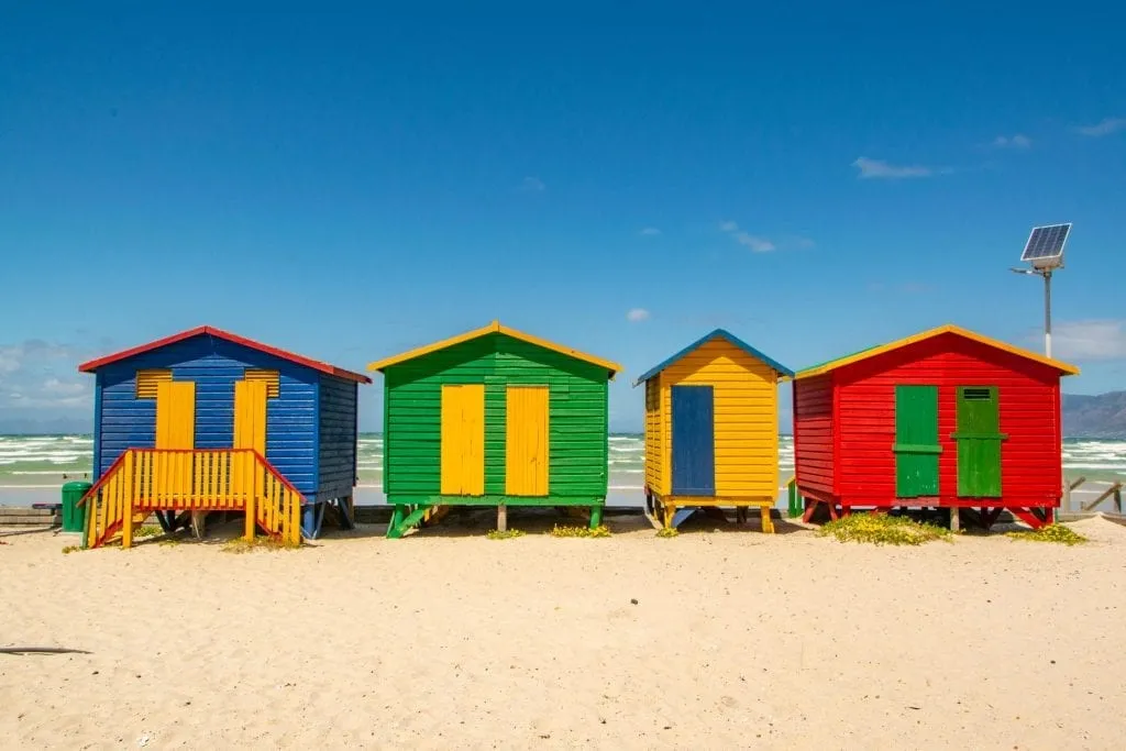 3 Days in Cape Town Itinerary: Muizenberg Beach