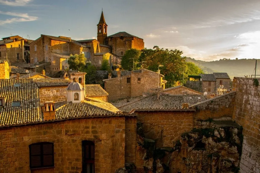 Trip to Italy Cost: View of Orvieto