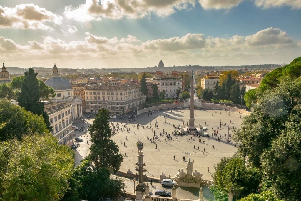 2 Days in Rome Itinerary: Piazza del Popolo