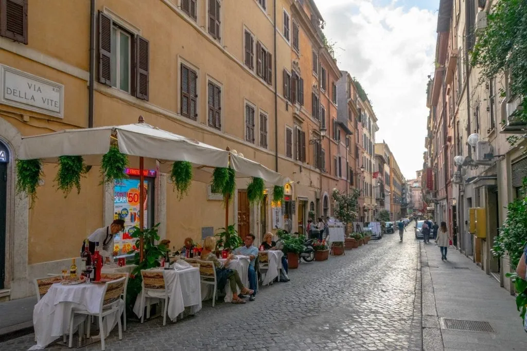 4 Days in Rome Itinerary: Streets of Centro Storico