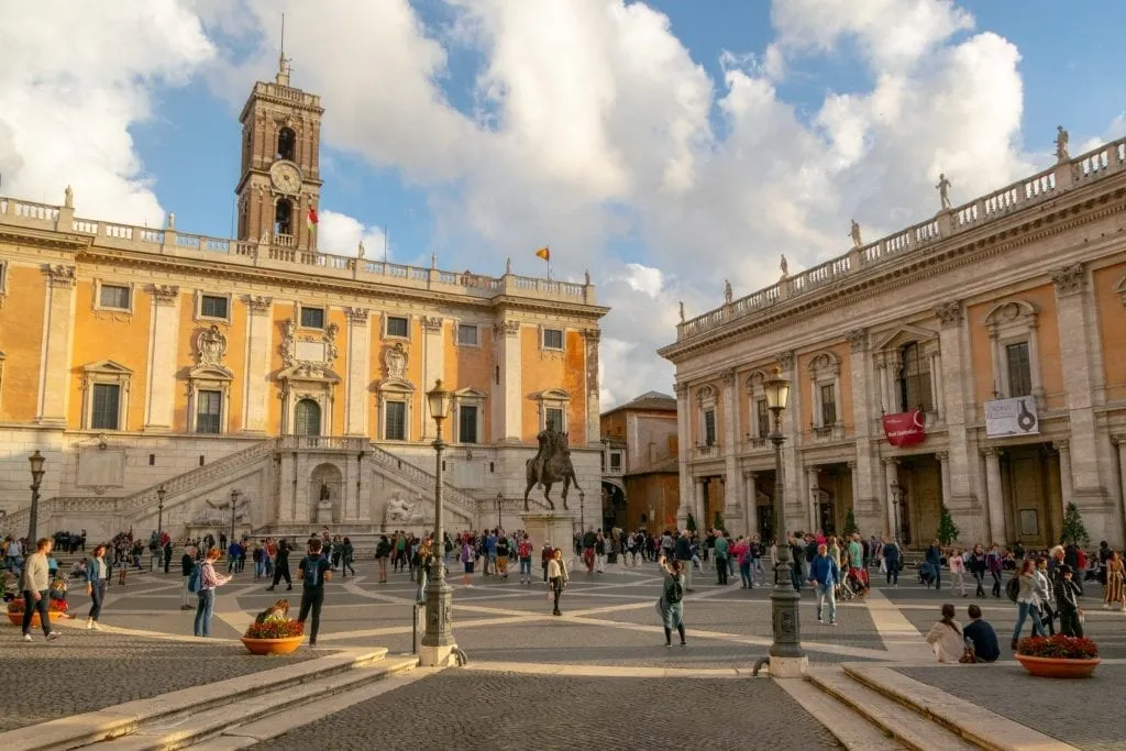 4 Days in Rome Itinerary: Piazza Campidoglio