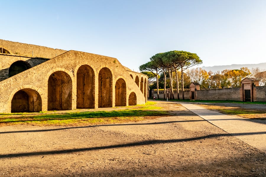 Visiting Pompeii: Amphitheater