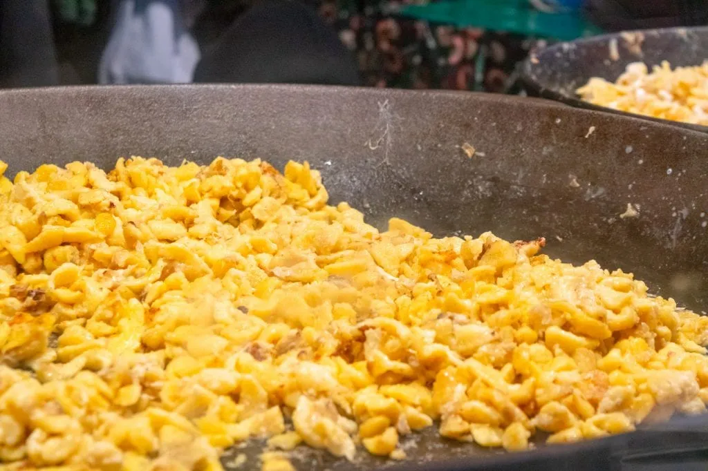 Austria Christmas Market Trip: Cheesy Pasta