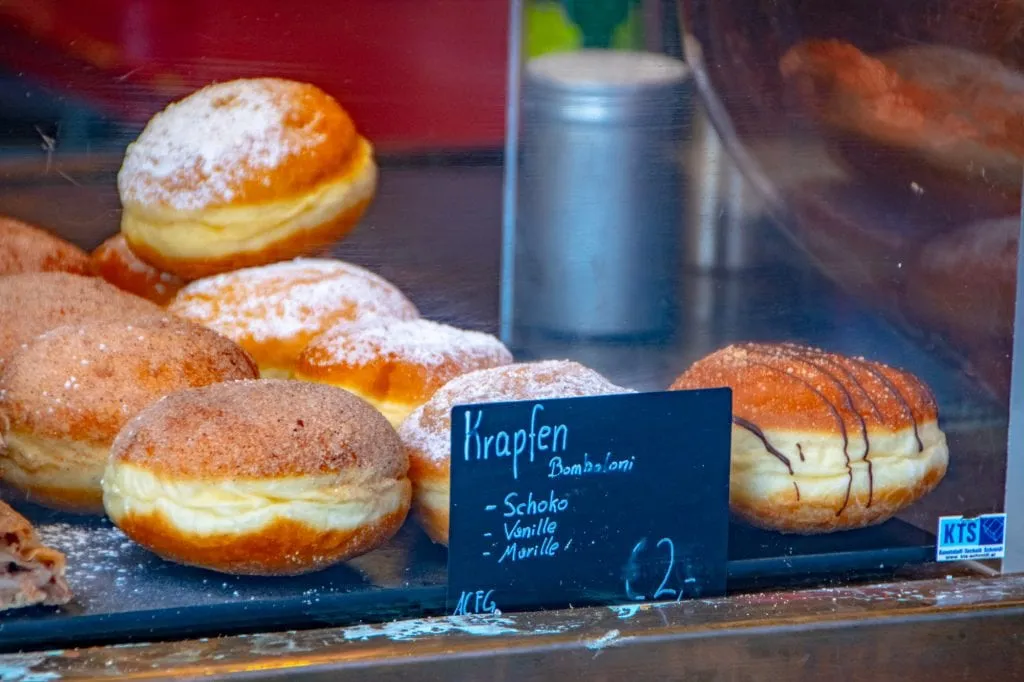 Austria Christmas Market Trip: Krapfen