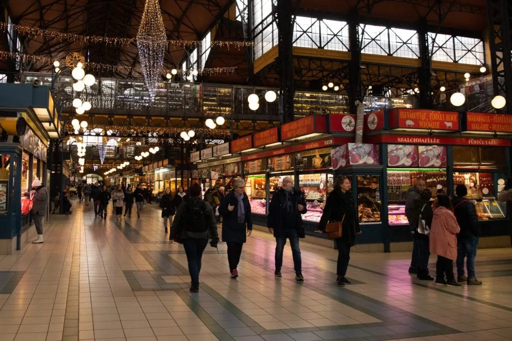 Best Food in Budapest: Central Market Hall