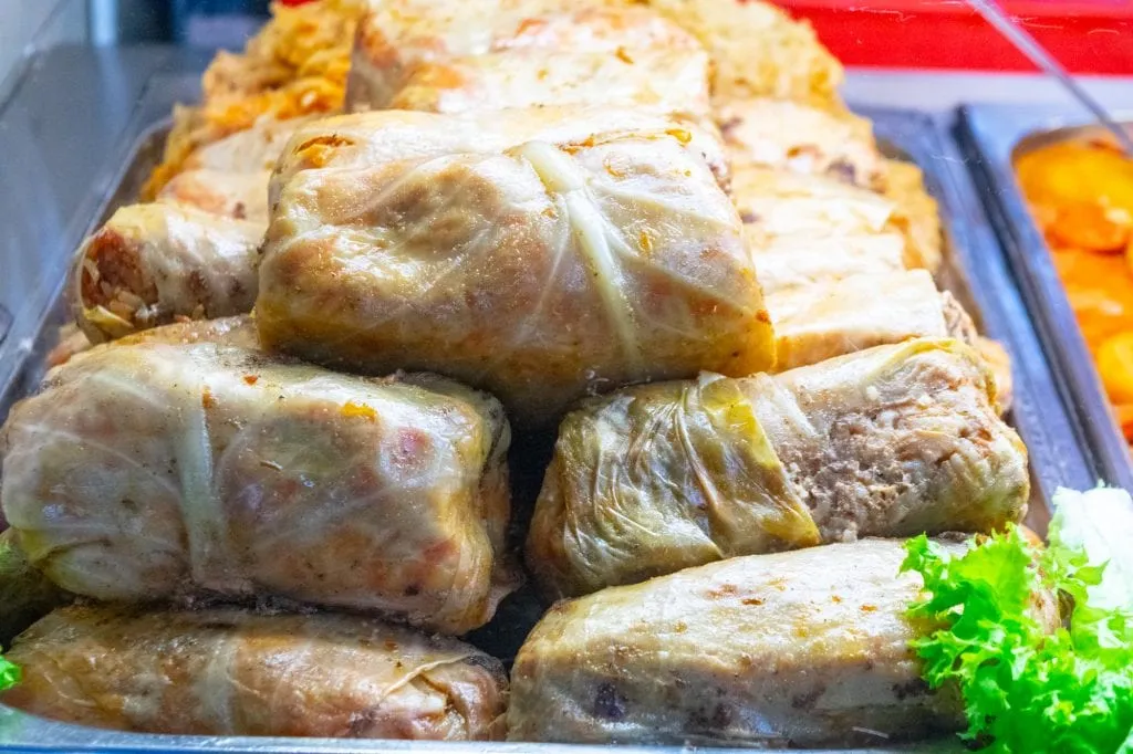 Bestes Essen in Budapest: Gefüllte Kohlrouladen