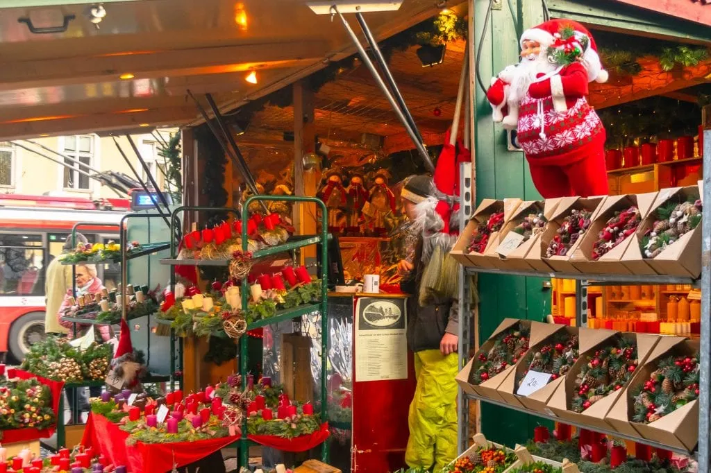 Austria Christmas Market Stall