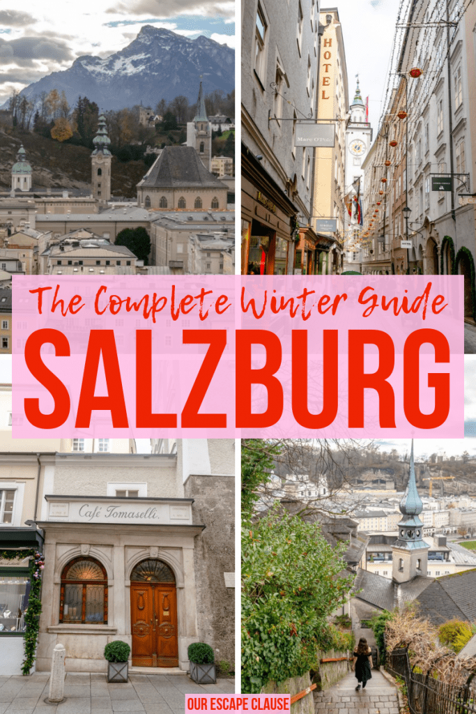 Salzburg in Winter: Christmas Markets & Beyond! #salzburg #austria #winter #travel #christmasmarkets