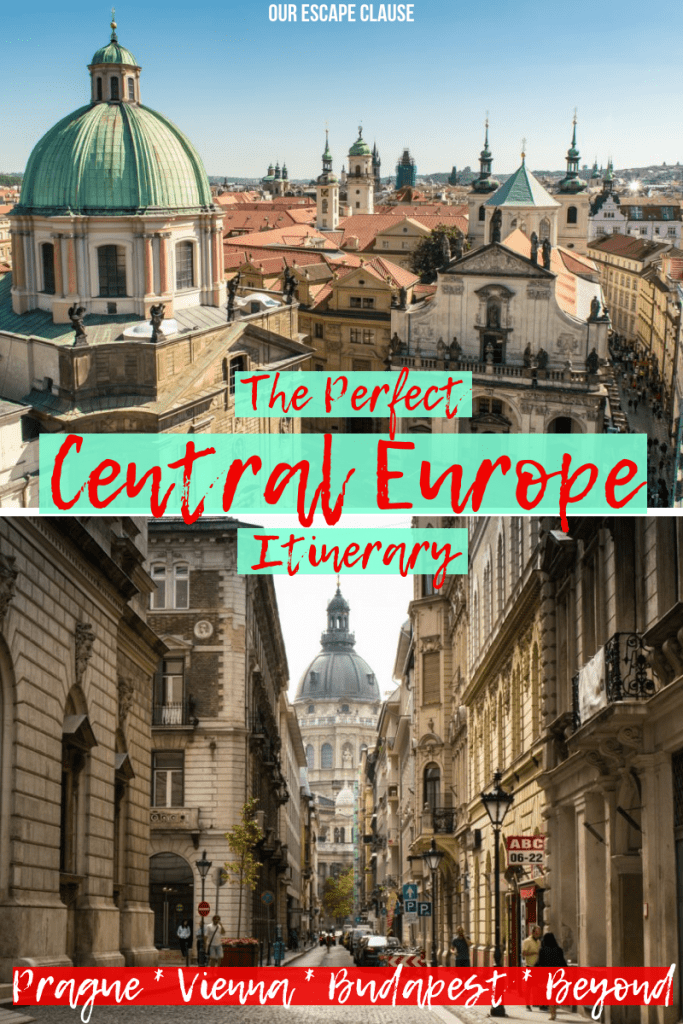 Prague Vienna Budapest Bratislava: The Perfect Central Europe Itinerary #vienna #budapest #prague #bratislava #travel #europe