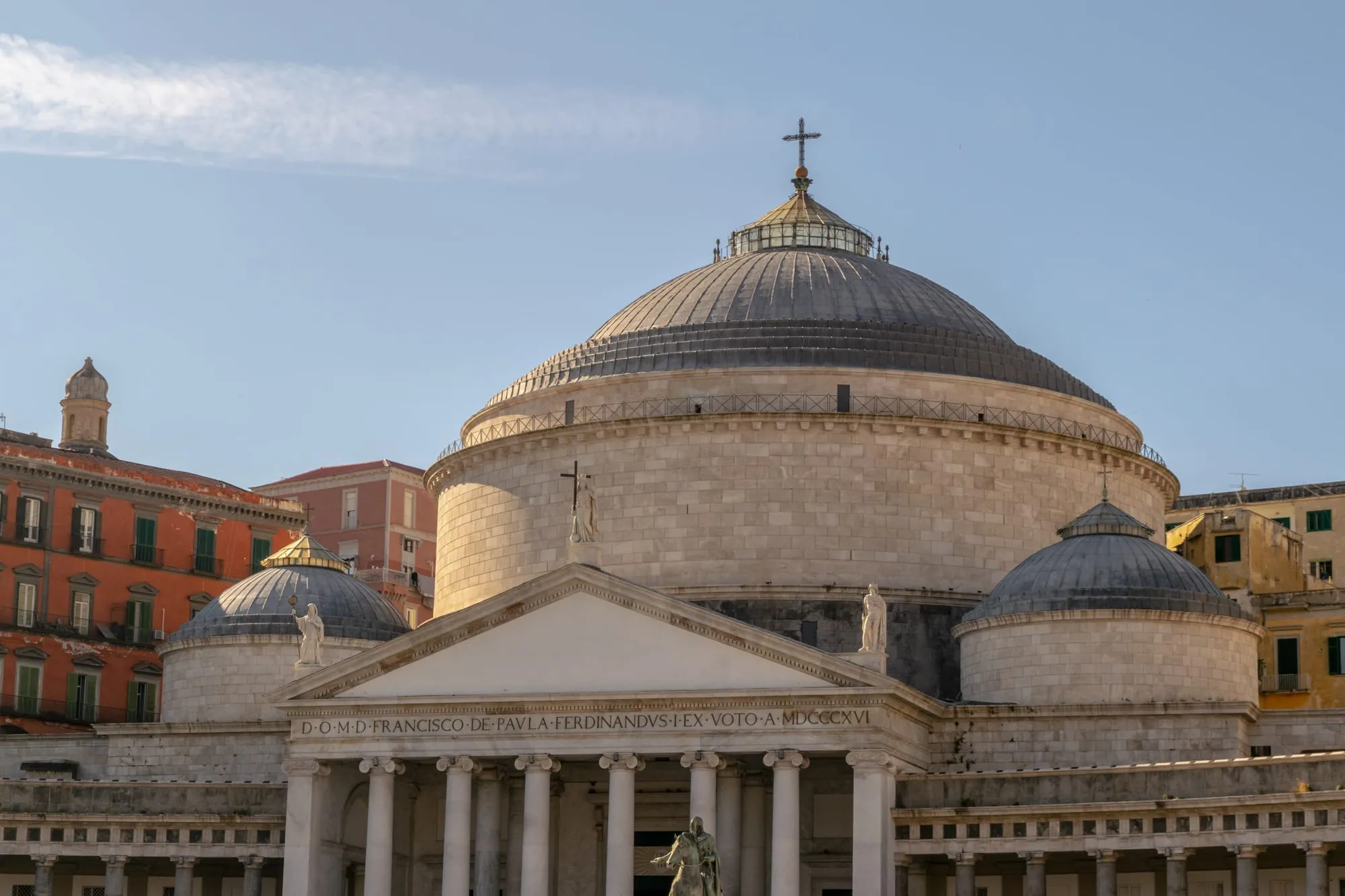 One Day in Naples Itinerary: Top of Church of San Francesco di Paola