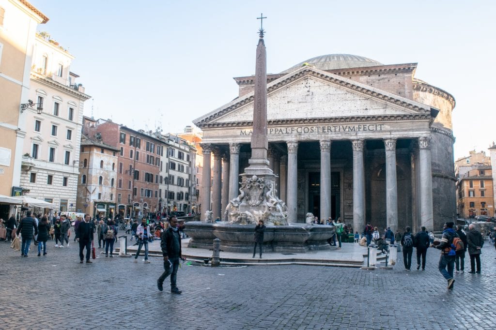 Piazza della Rotonda、ローマのベストフォトスポット