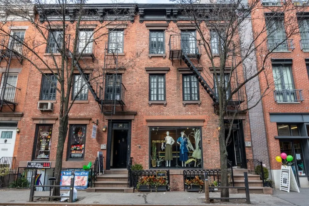 4 Day New York Itinerary: West Village Homes and Boutiques