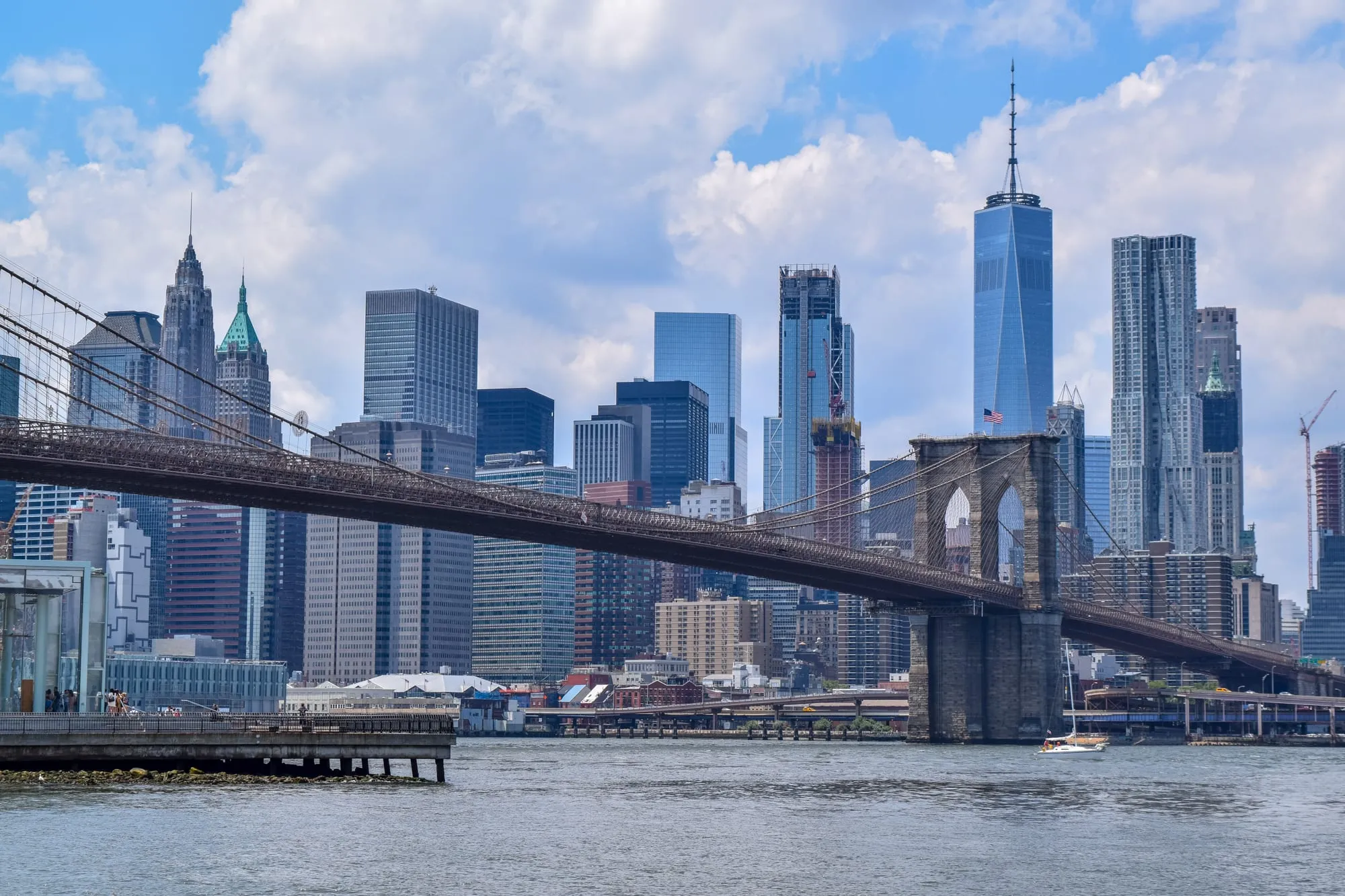 4 Day New York Itinerary: Manhattan Skyline with Brooklyn Bridge