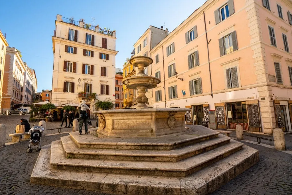 Hidden Gems in Rome: Piazza Madonna dei Monti Fountain