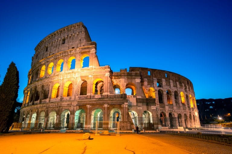 Colosseum at Blue Hour: What to Do in Rome at Night