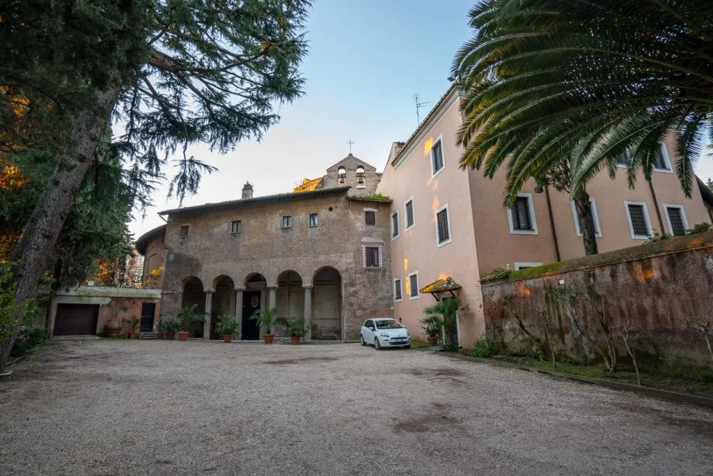 Hidden Gems in Rome: Entrance to Santo Stefano Rotondo