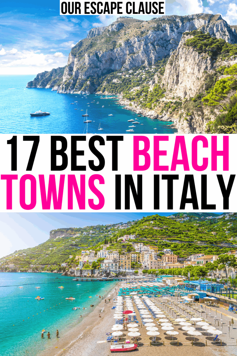 17 of the Best Coastal + Beach Towns in Italy - Our Escape Clause