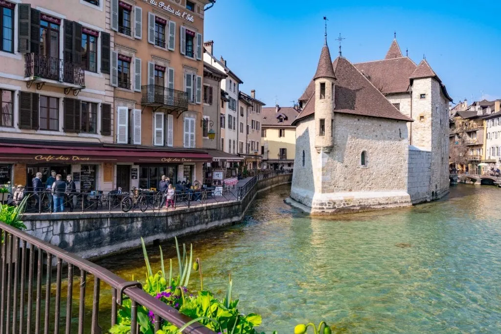 Palais de l'Isle, one of the most fun things to do in Annecy France