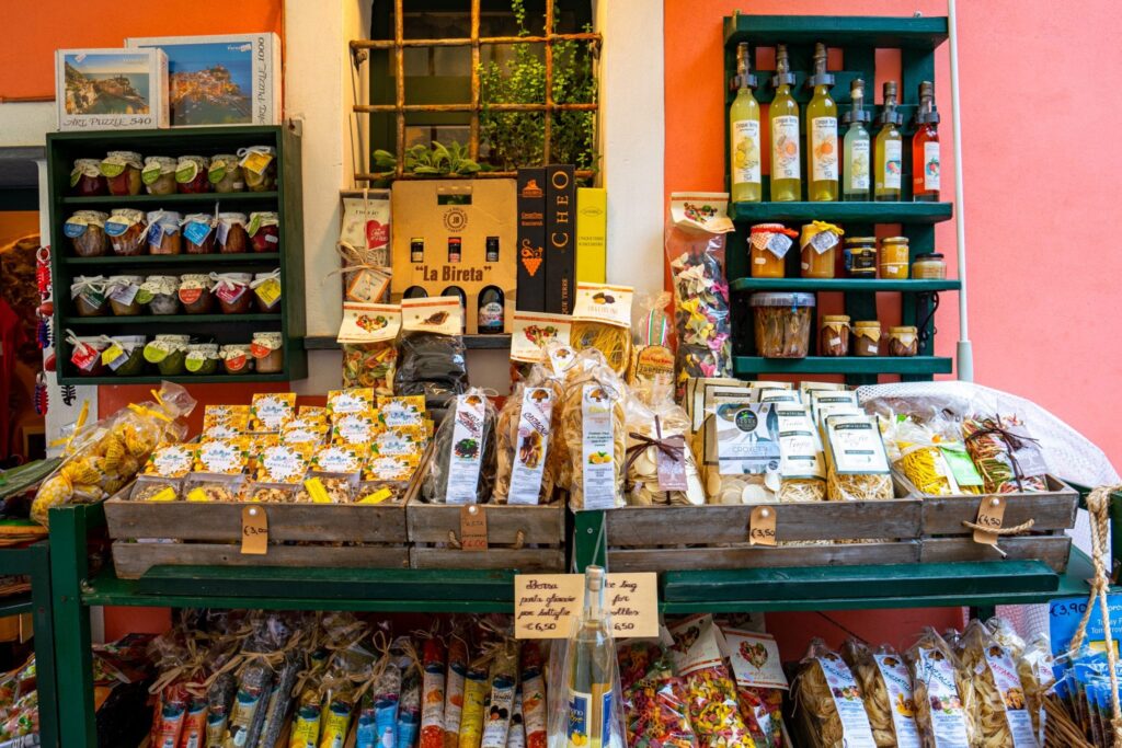 Souvenir Stand in Vernazza, Cinque Terre