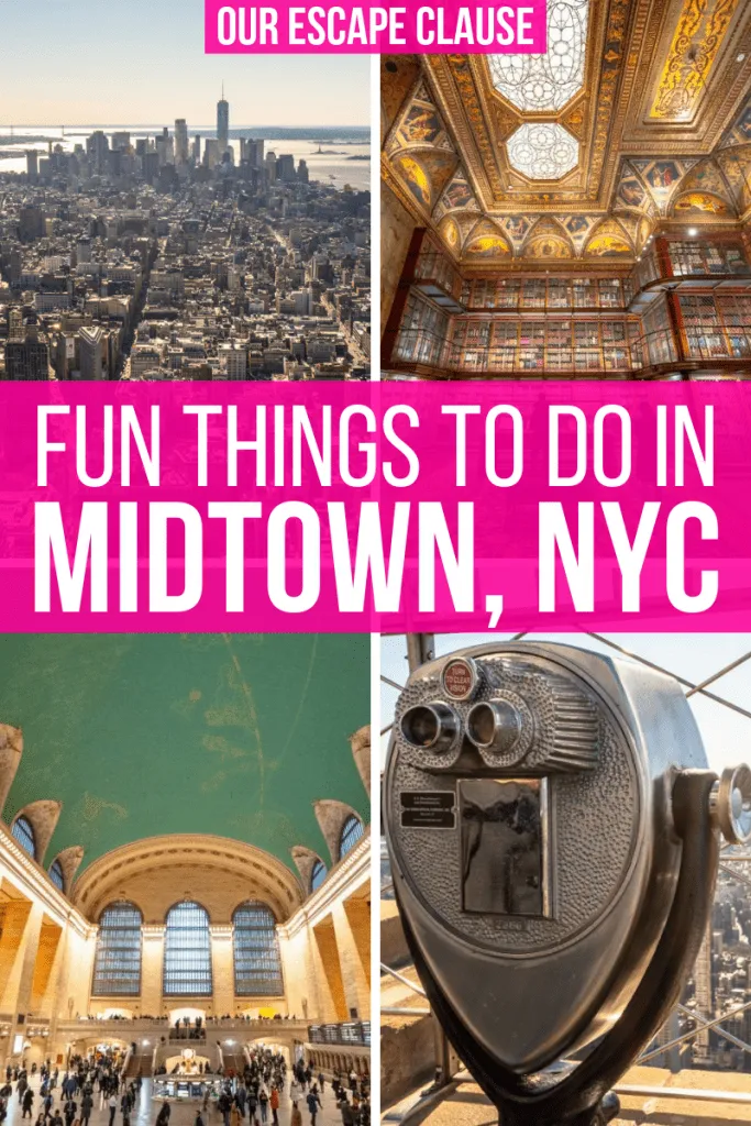 Things to Do in Midtown NYC: Top Attractions and Hidden Gems