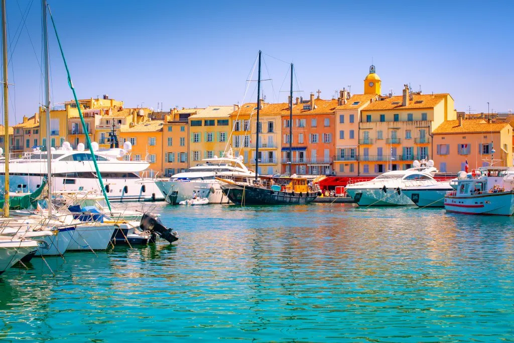 harbor of st tropez in the south of france road trip itinerary