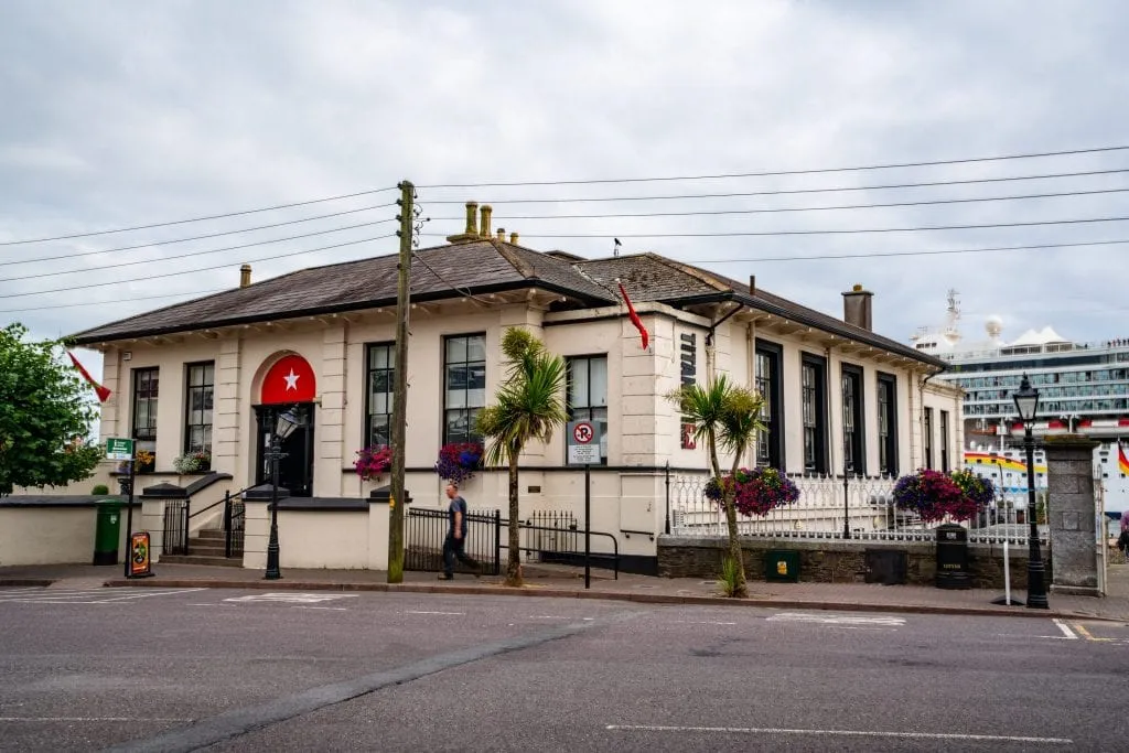 Titanic Experience in Cobh Ireland as seen from the outside--be sure to add this to your list of things to do in Cobh