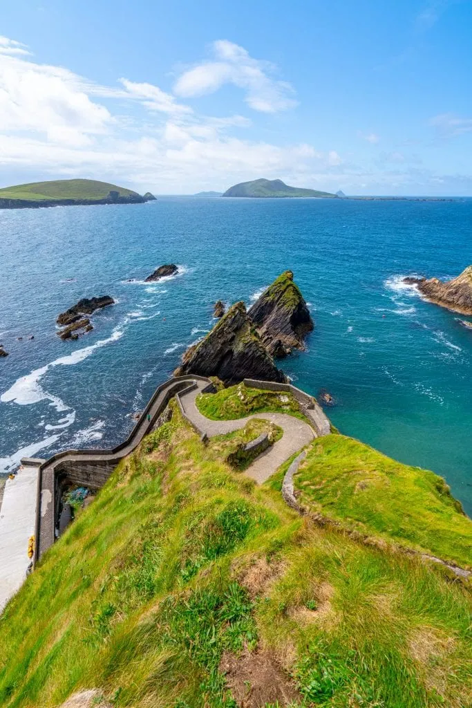 Dunquin Pier in Slea Head Drive Dingle Peninsula, one of the prettiest hidden gems in Ireland