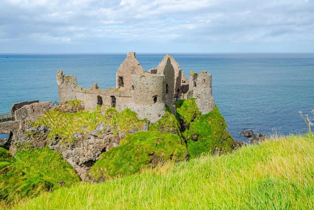 Dunluce Castle in Northern Ireland