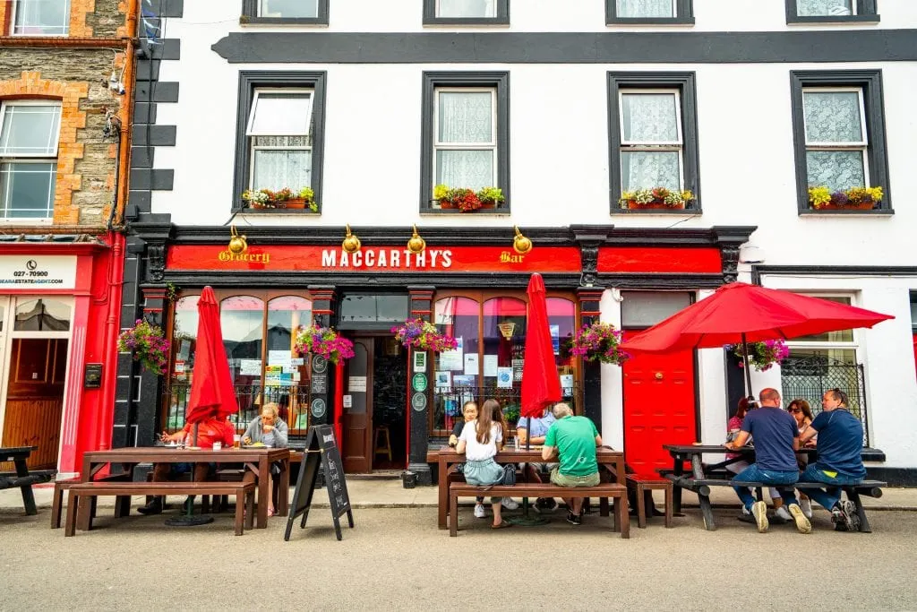 McCarthy's Bar as seen along the Ring of Beara on an Irish road trip