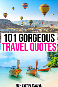 101 best short travel quotes caption ideas our