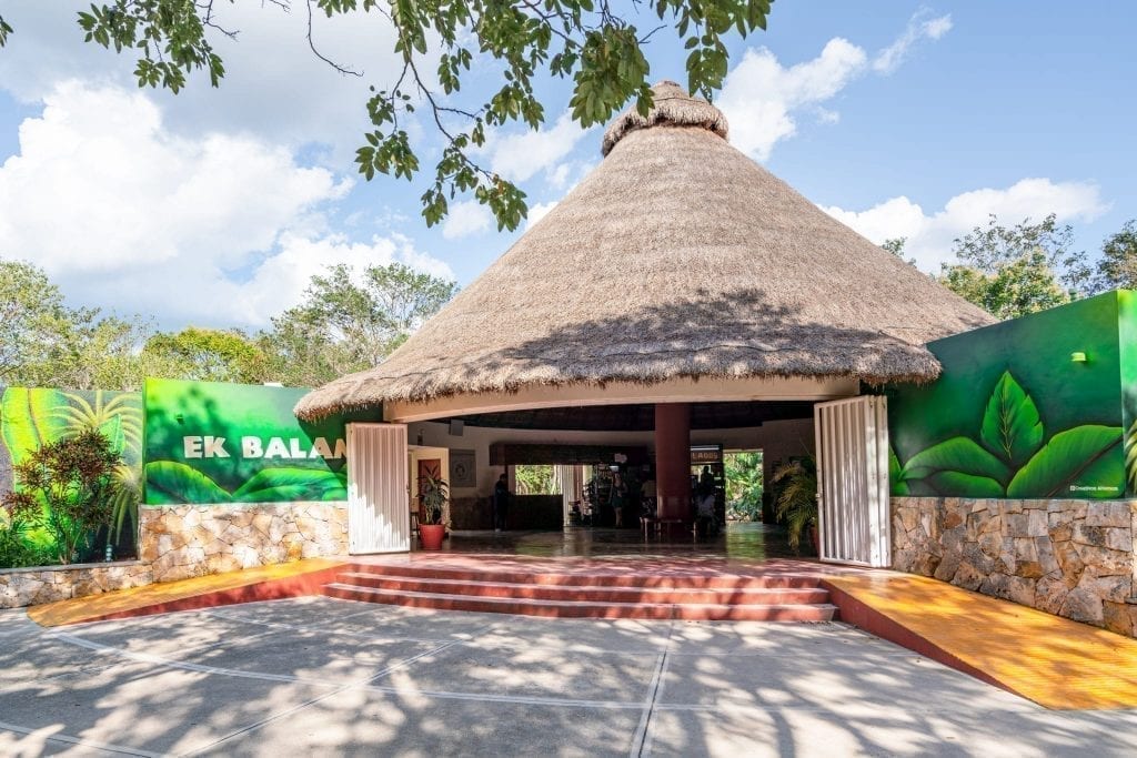 Ek Balam entrance building