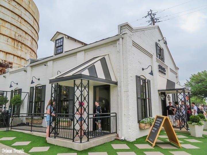 Exterior of bakery at Magnolia Market in Waco Texas, one of the best places to visit in Texas