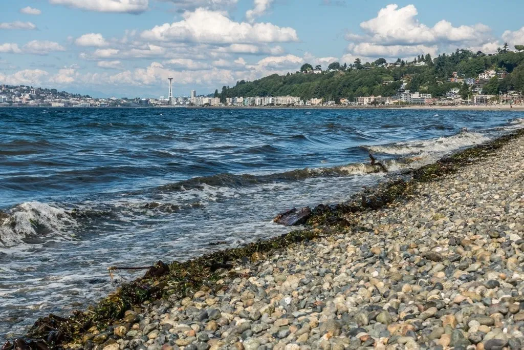 Alki Beach in Seattle WA