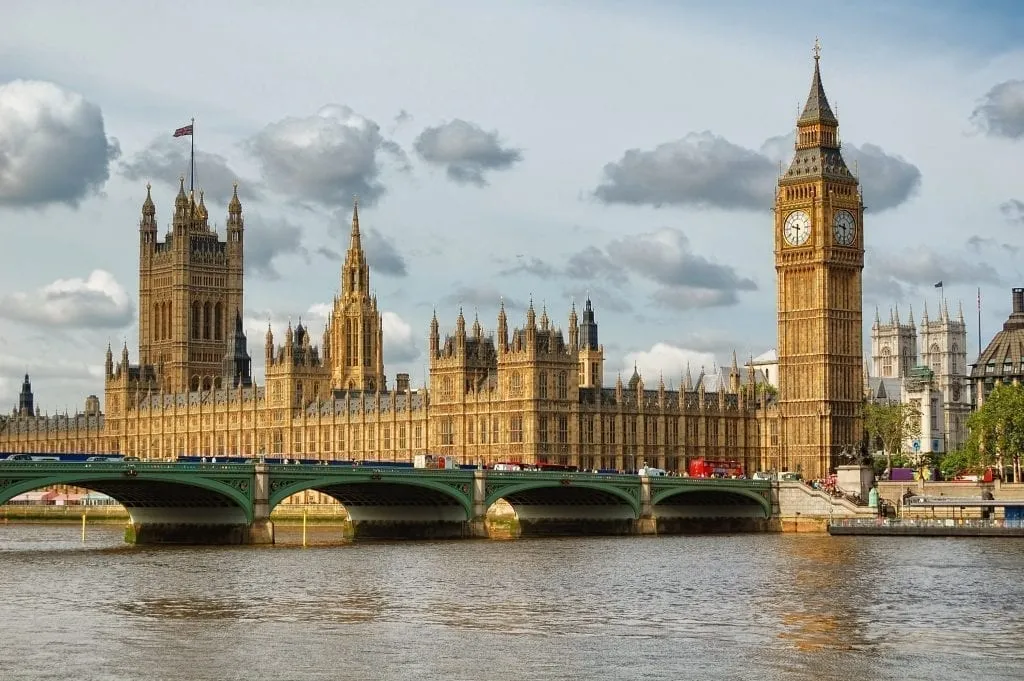 Big Ben and Parliament as seen from across the river. London is absolutely one of the best cities to visit in Europe.