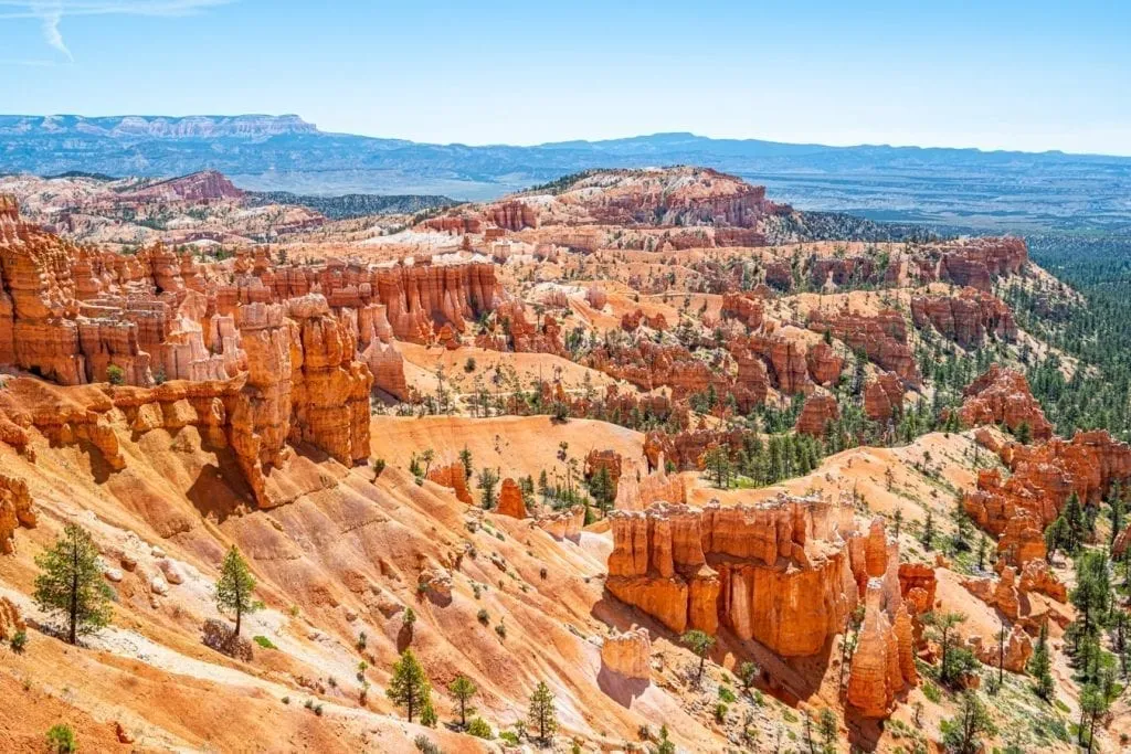 View from Sunrise Point, which is one of the best places to visit in Bryce Canyon Utah