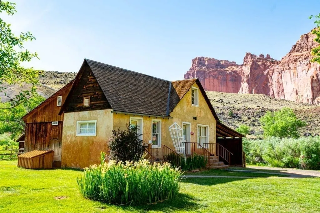 historic shop in capitol reef national parks utah road trip itinerary