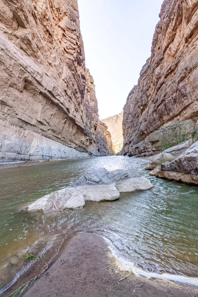 santa elena canyon in big bend national park, as seen on one of the best southwest national parks road trip itinerary ideas