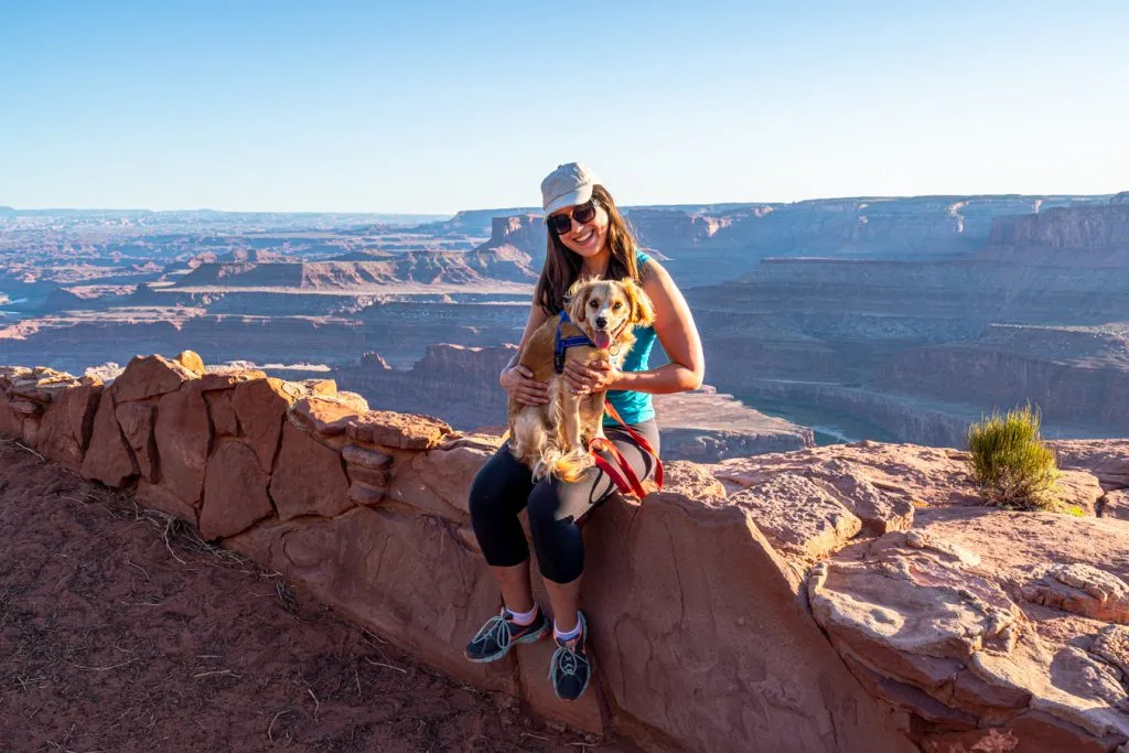 kate storm holding ranger storm at dead horse point state park