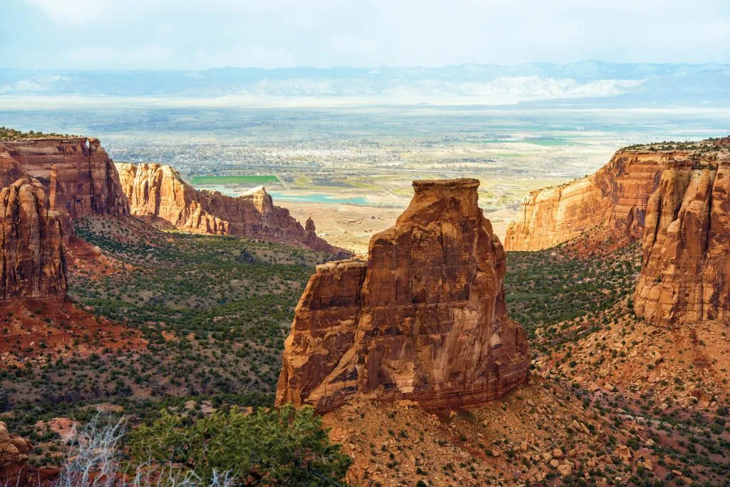 rocky landscape of colorado national monument, a colorado bucket list destination