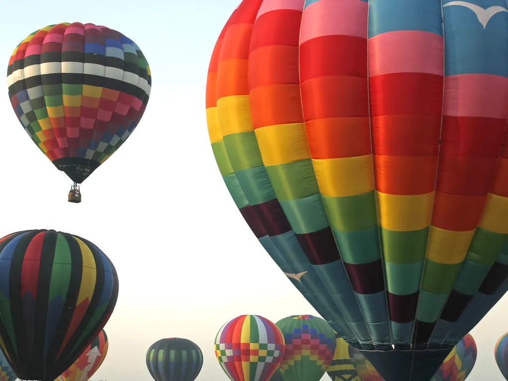 hot air balloons lake george new york, one of the best usa november travel destinations