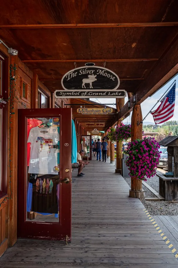 shops in downtown grand lake colorado