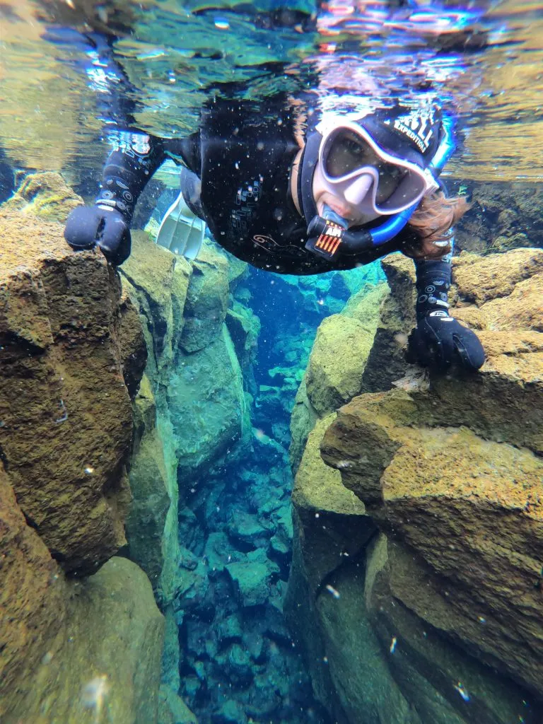 kate storm snorkeling silfra fissure thingvellir national park