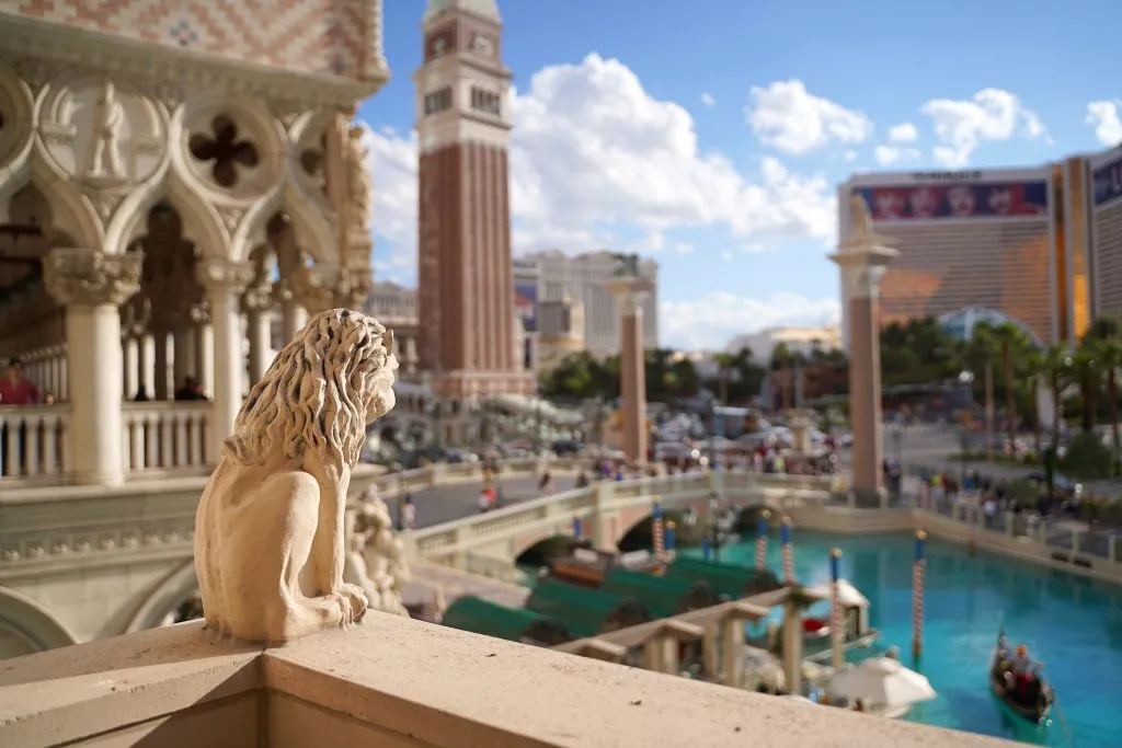 view of venice st marks square in las vegas, one of the best attractions long weekend in vegas getaway